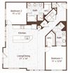 2 Bed 2 Bath